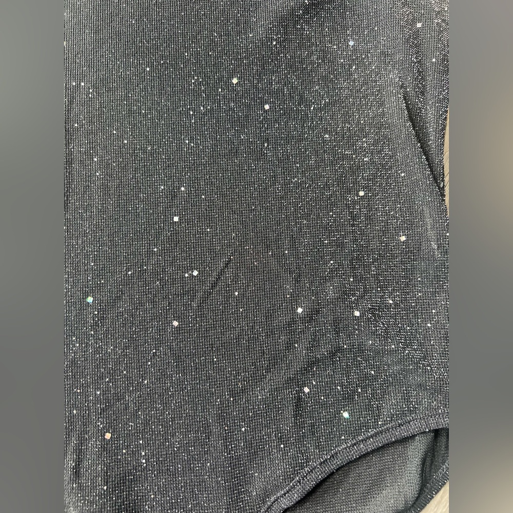 SHEIN Glittery Black 2XL Bodysuit - Picture 2 of 5